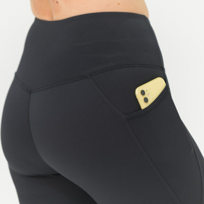 3/4 Womens Compression Leggings with pocket