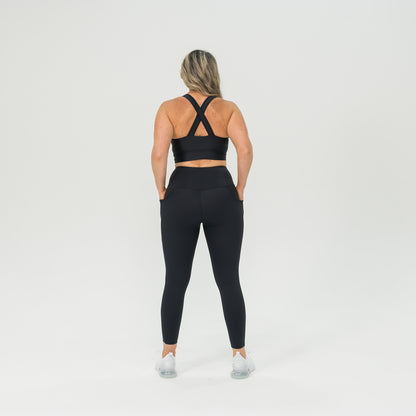 Full Length Womens Compression Leggings with pocket