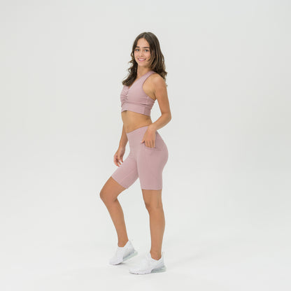 Womens Compression Bike Shorts with pocket